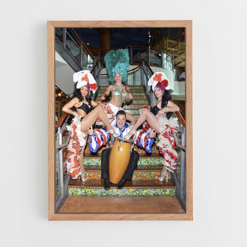 Poster Échelle de Rythme – affiche Danse (vue 4)